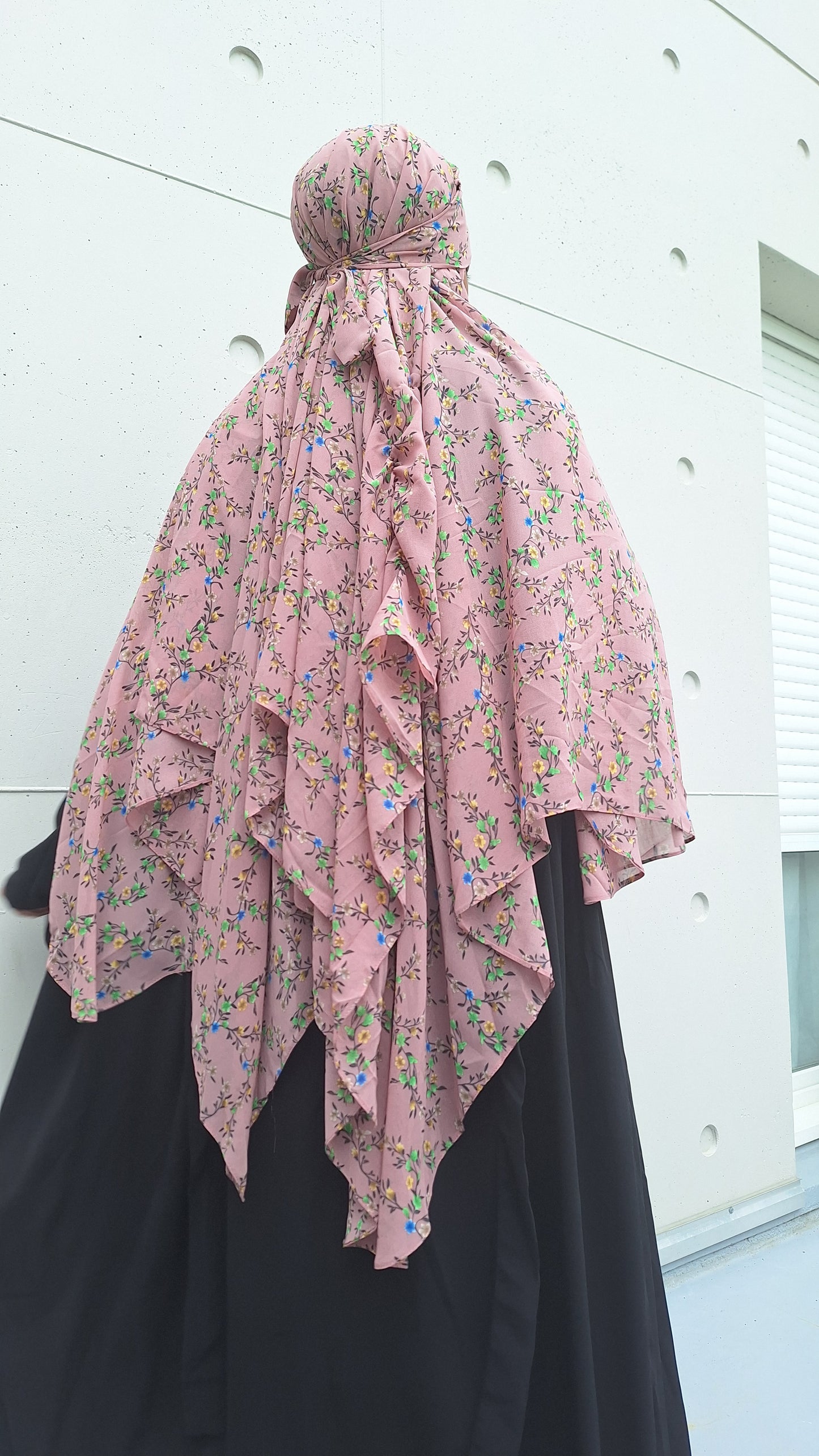 Hijab fleuri