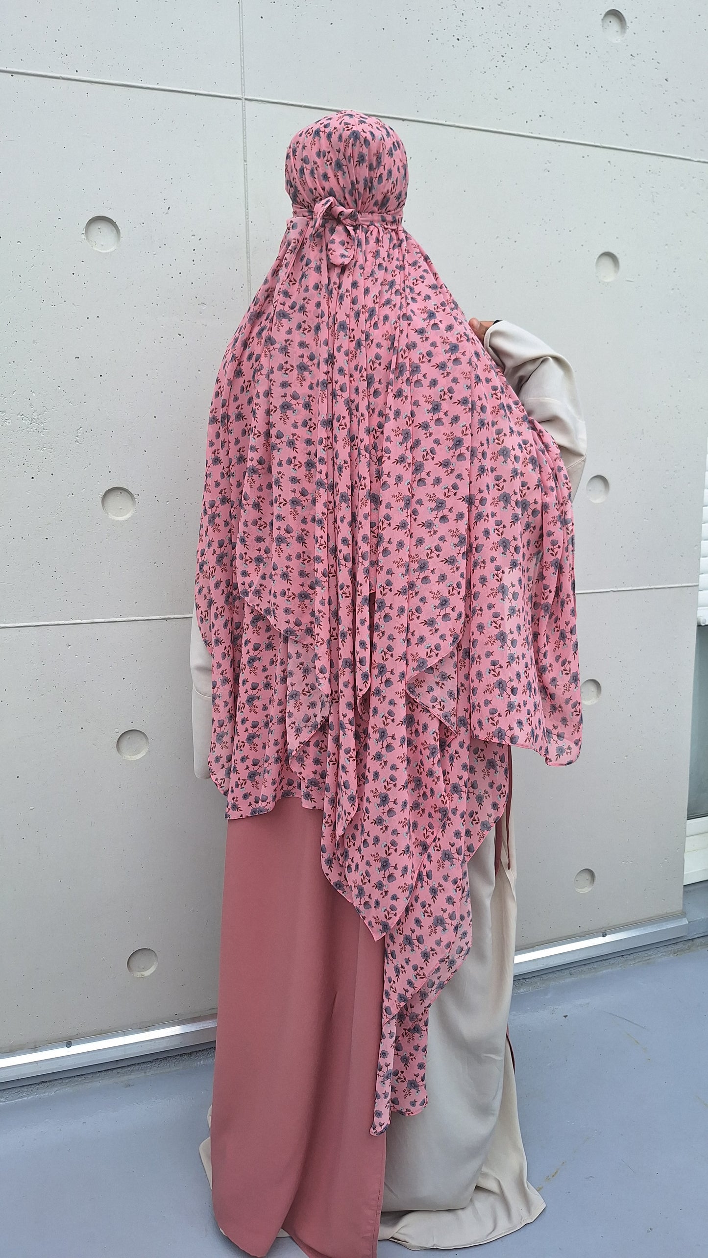 Hijab fleuri