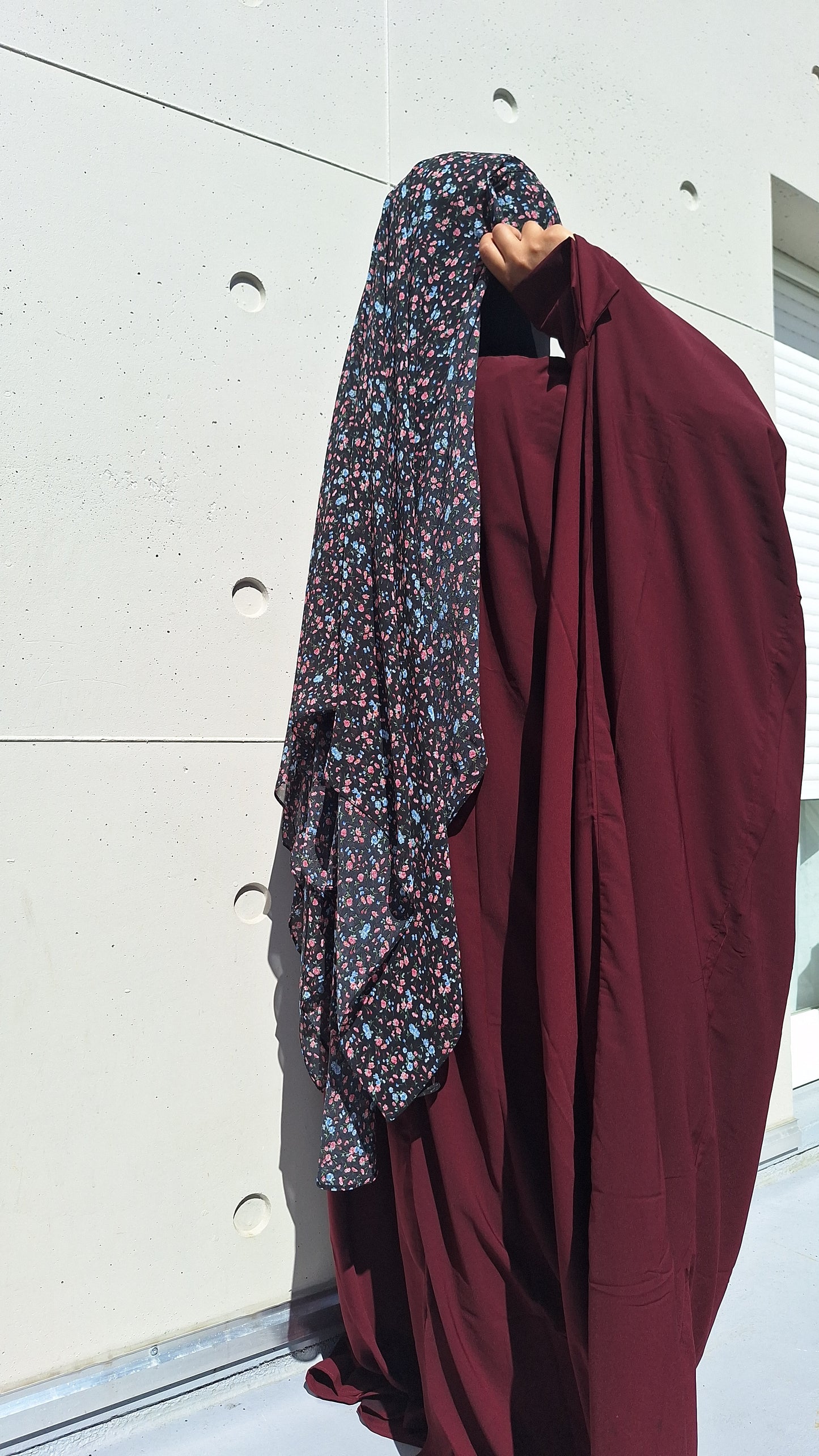 Hijab fleuri