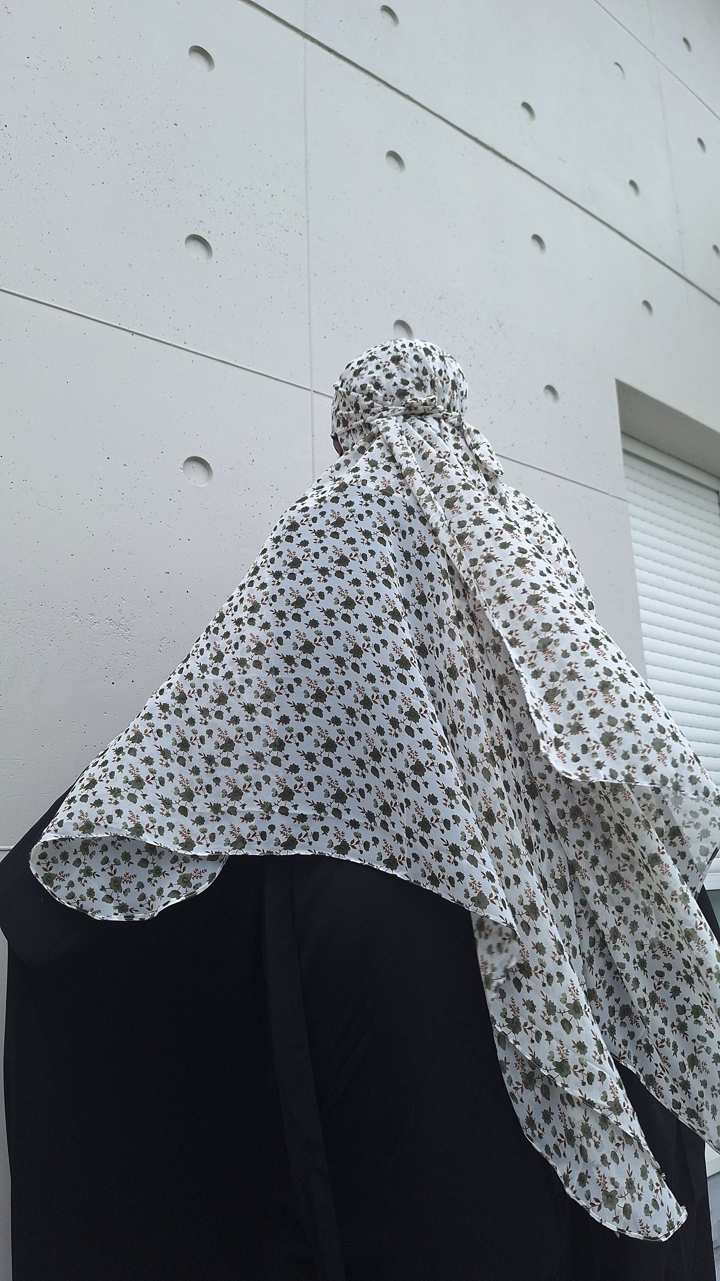 Hijab fleuri