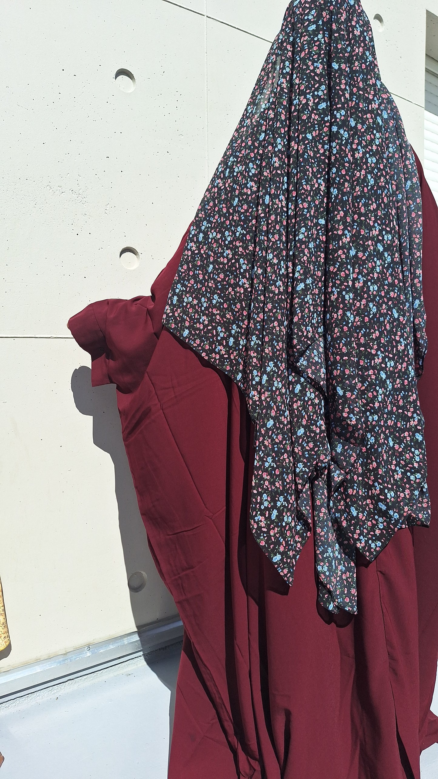 Hijab fleuri