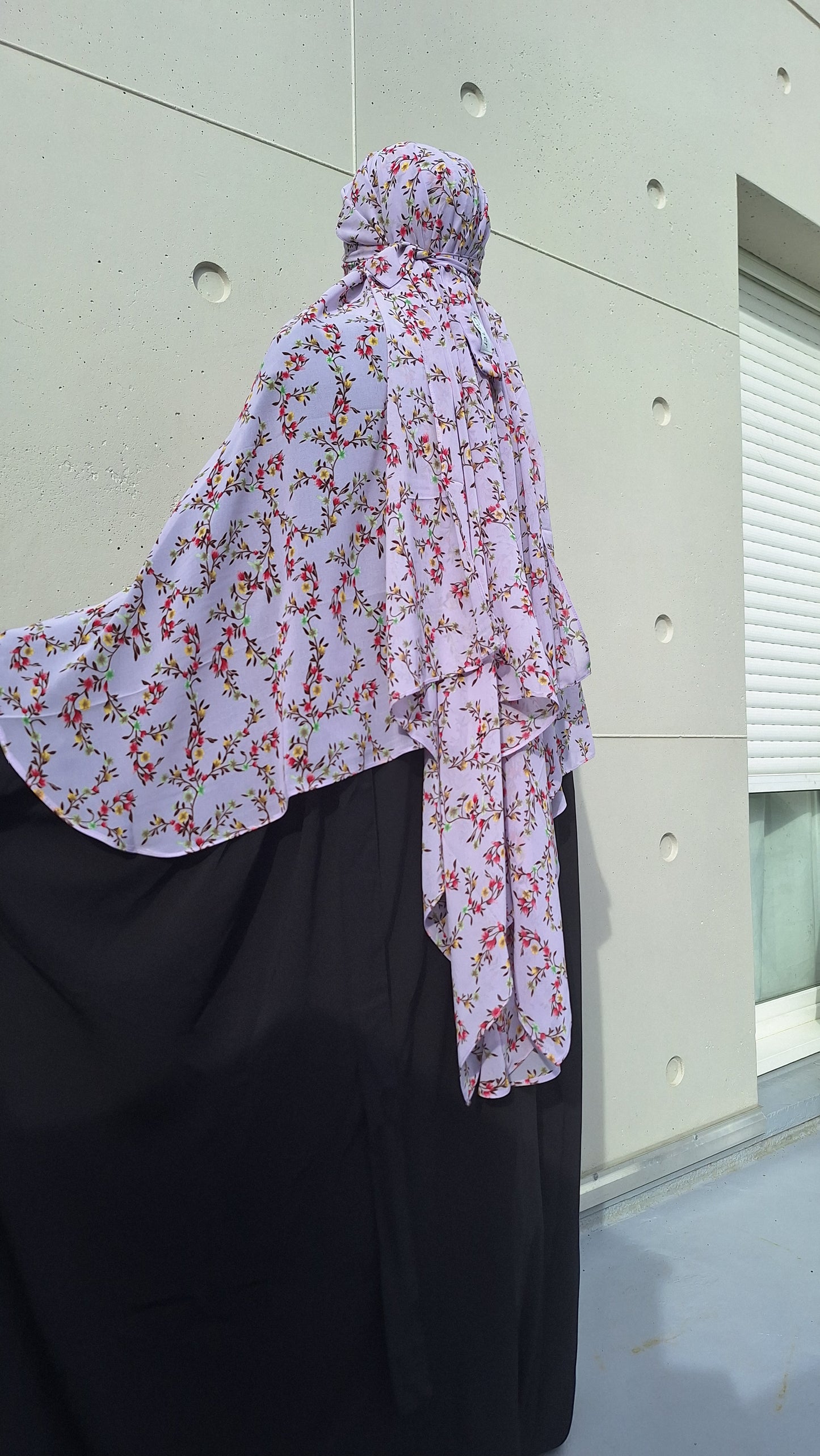 Hijab fleuri