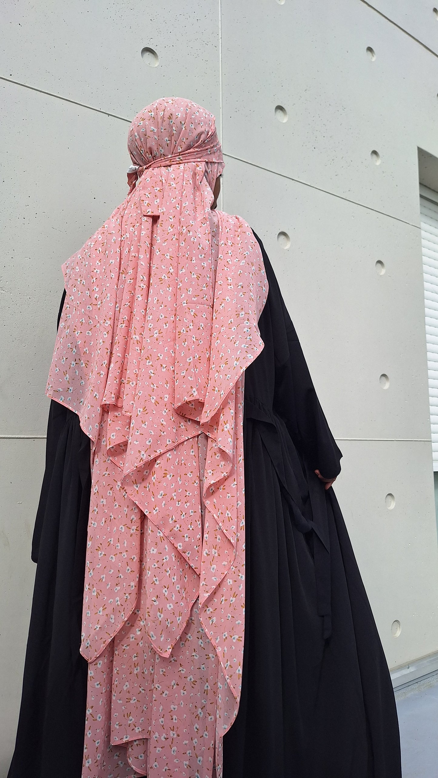Hijab fleuri
