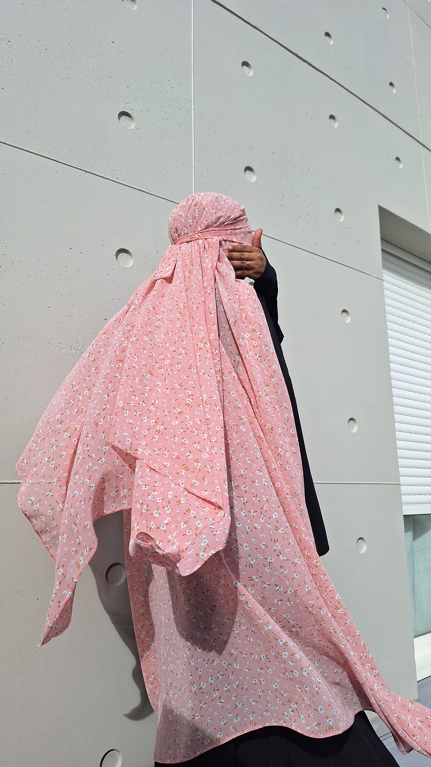 Hijab fleuri