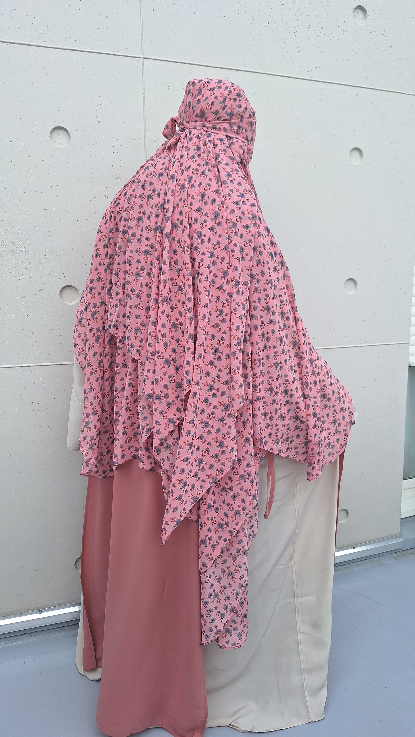 Hijab fleuri