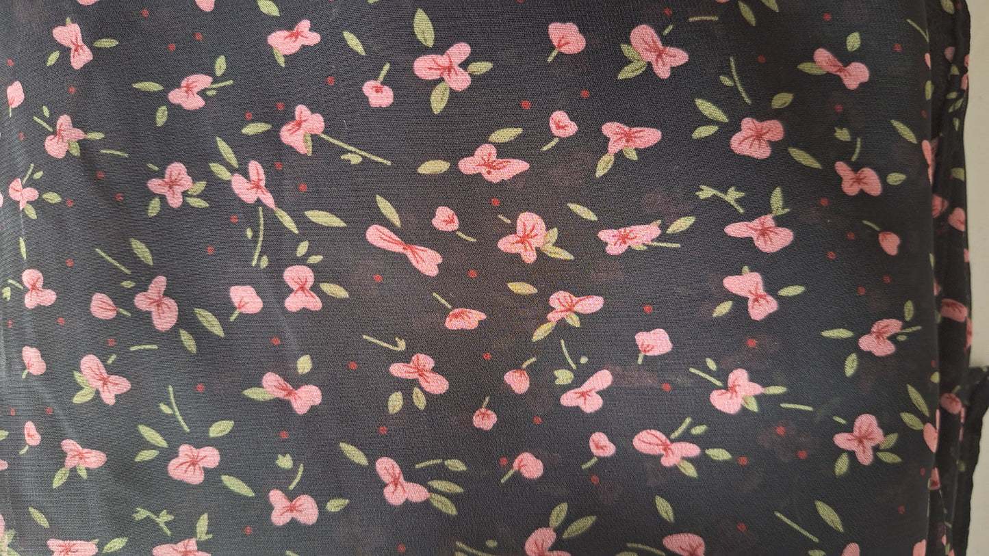 Hijab fleuri