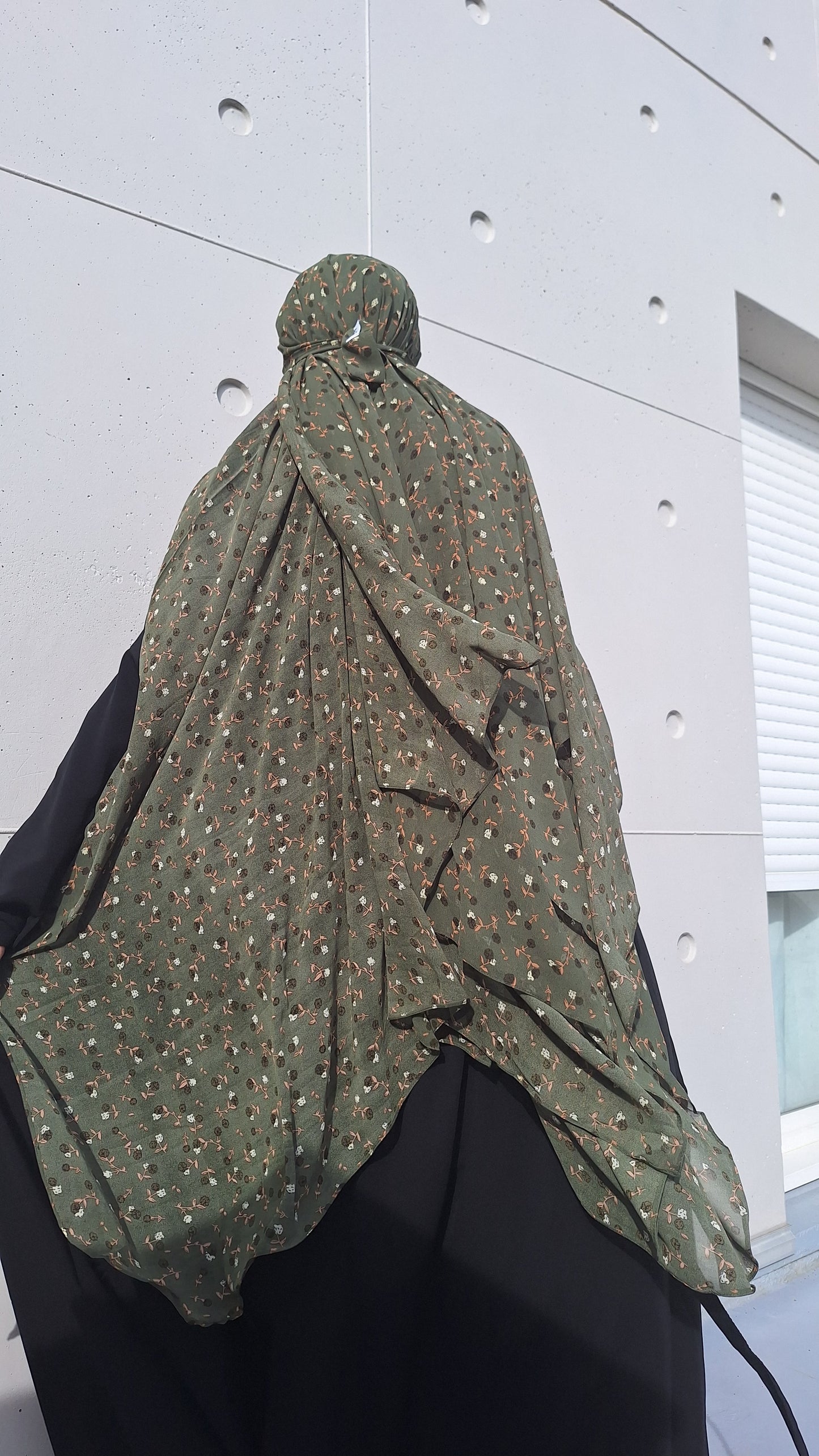 Hijab fleuri