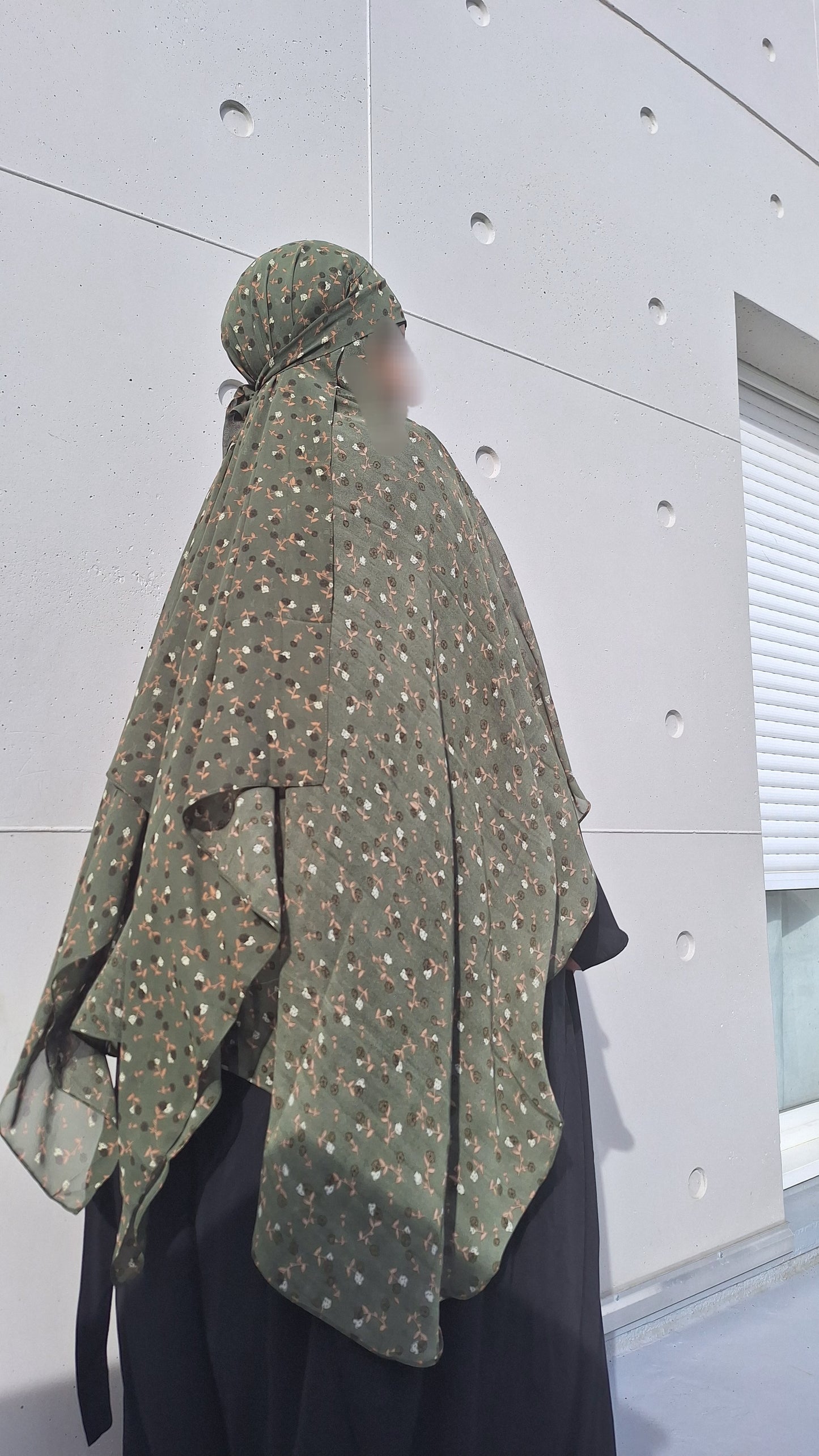 Hijab fleuri