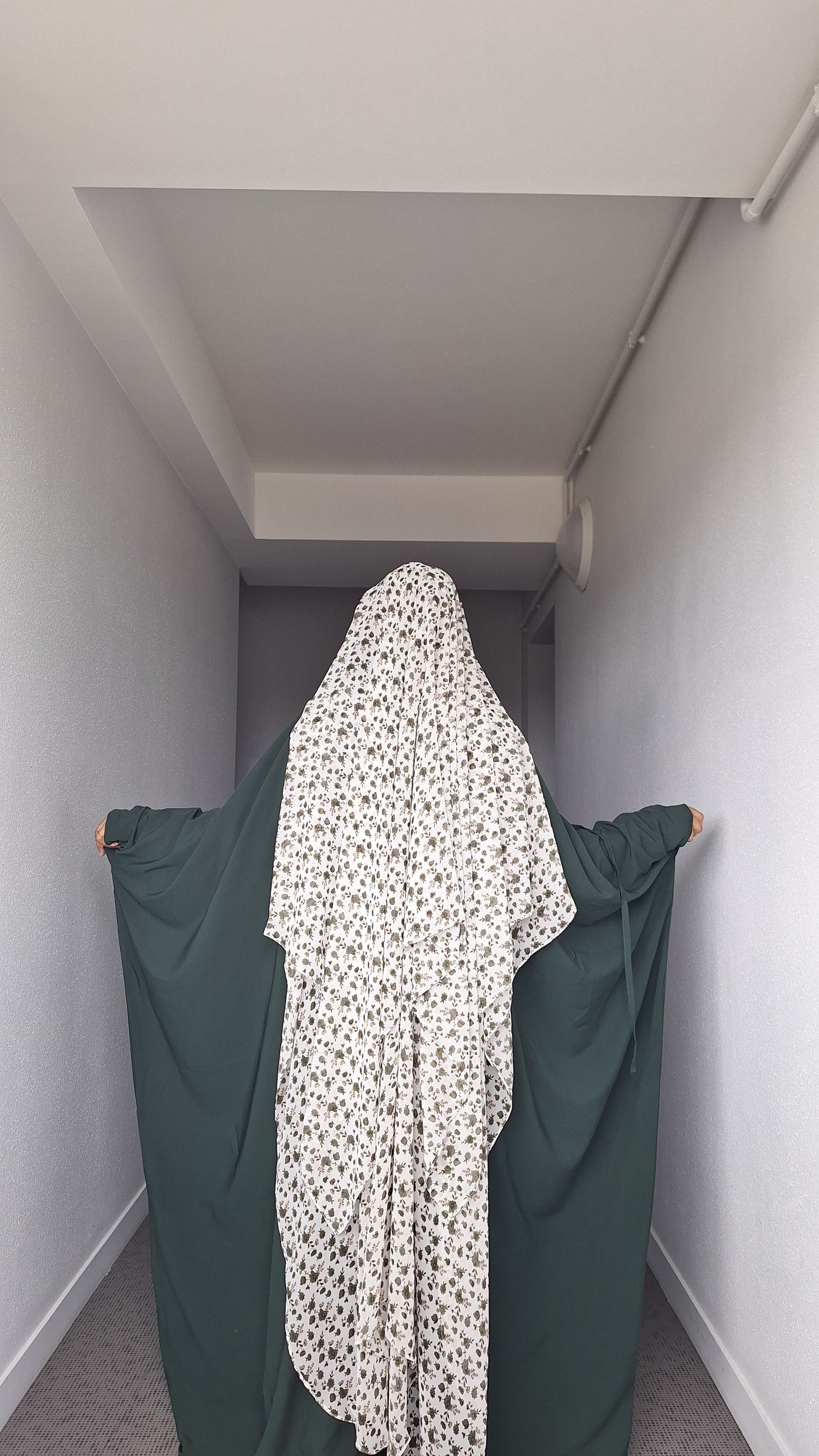 Hijab fleuri