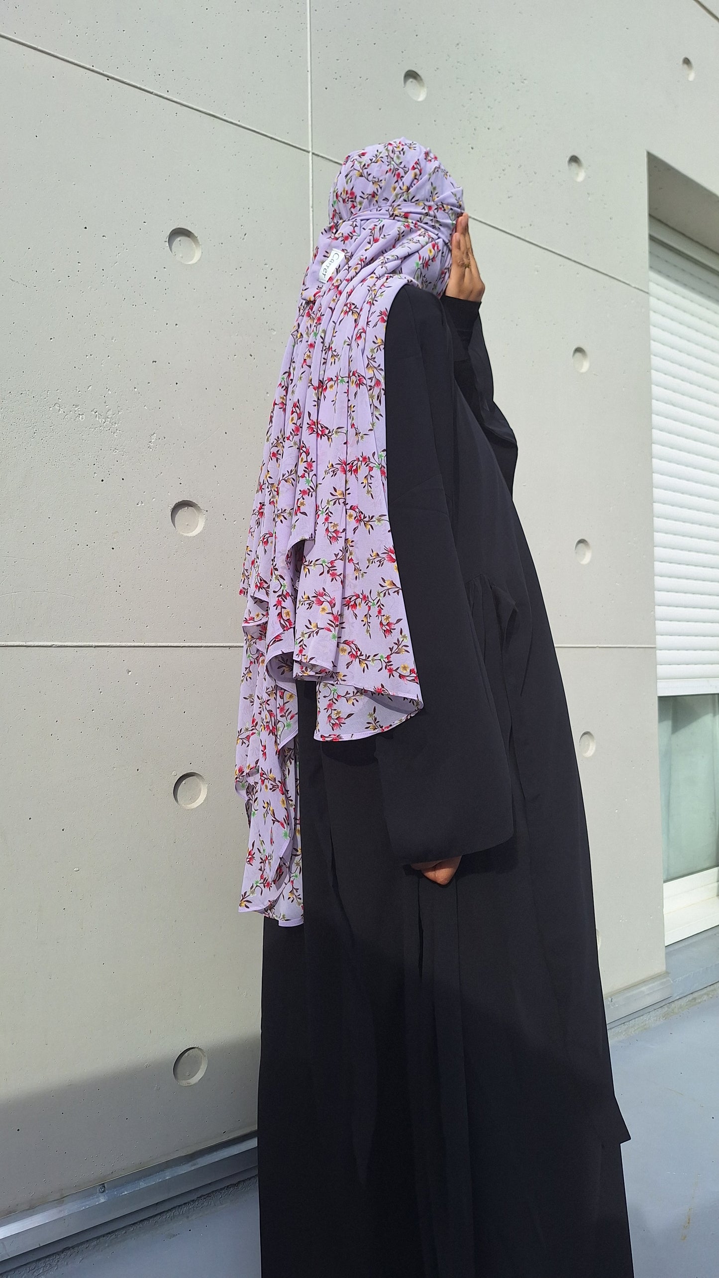 Hijab fleuri