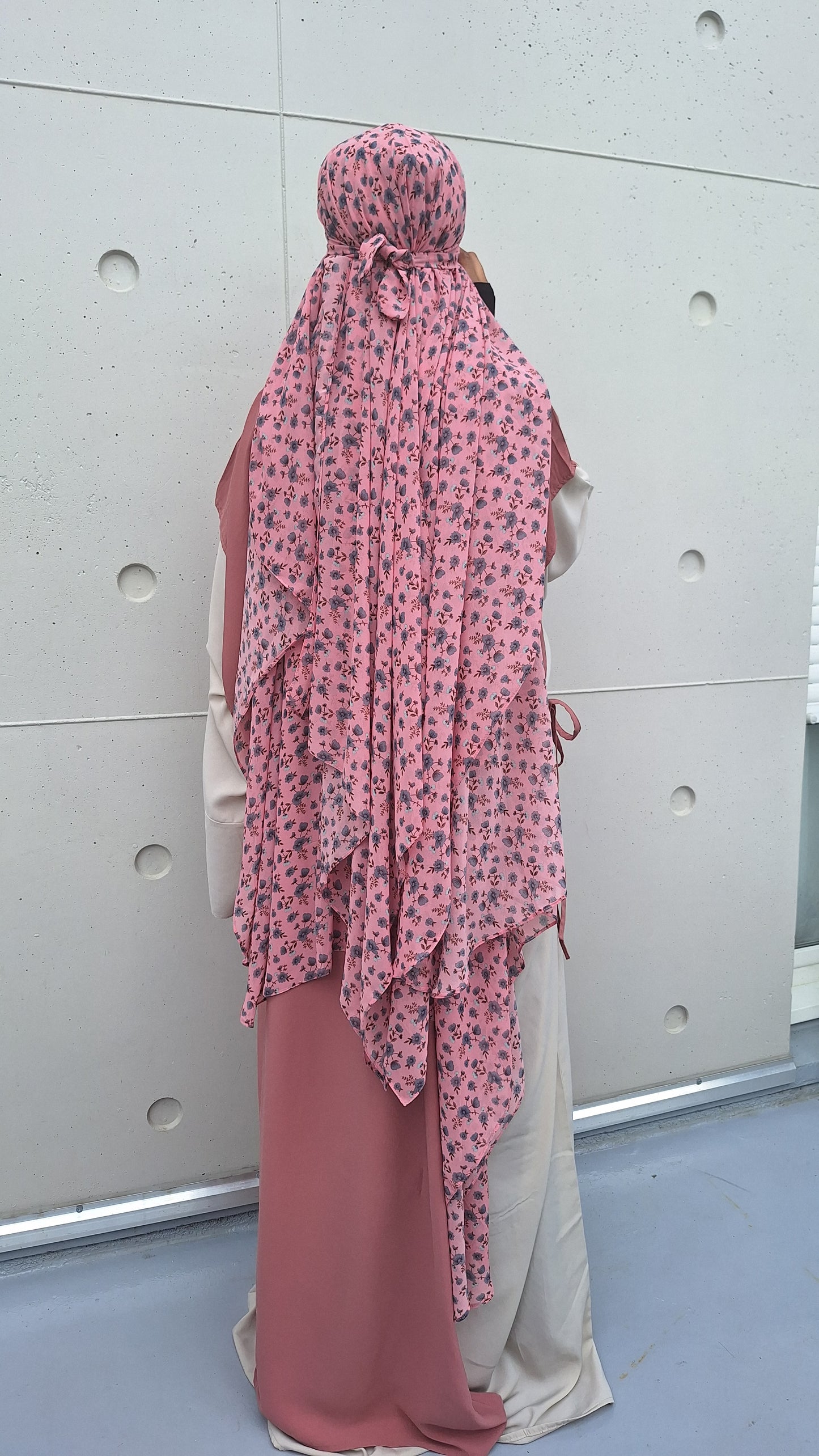 Hijab fleuri