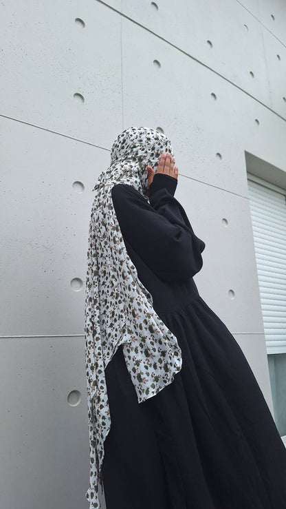 Hijab fleuri