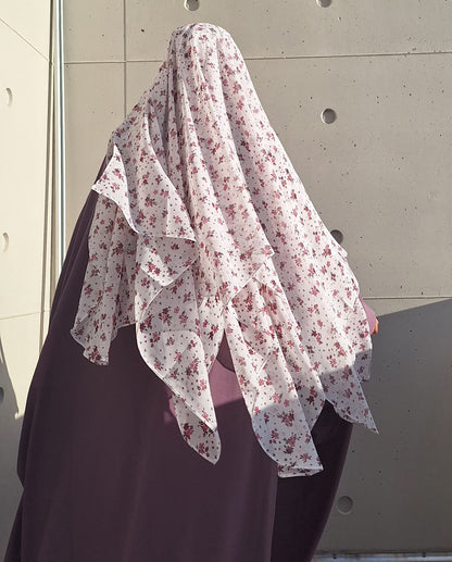 Hijab fleuri