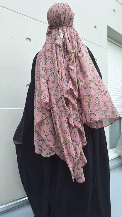 Hijab fleuri