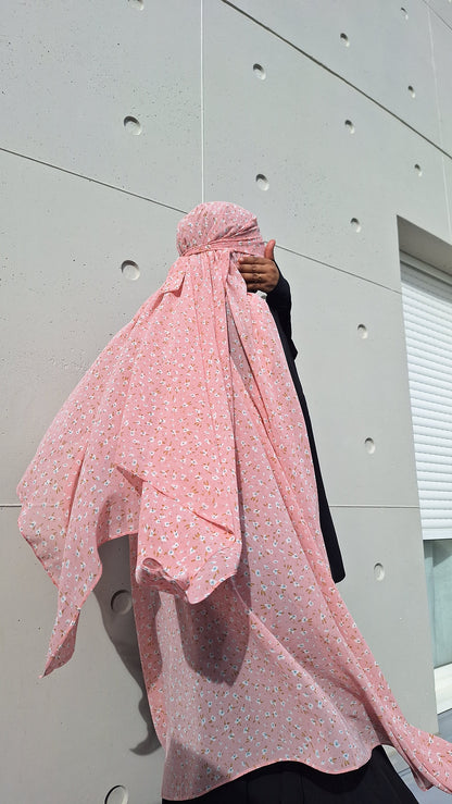 Hijab fleuri